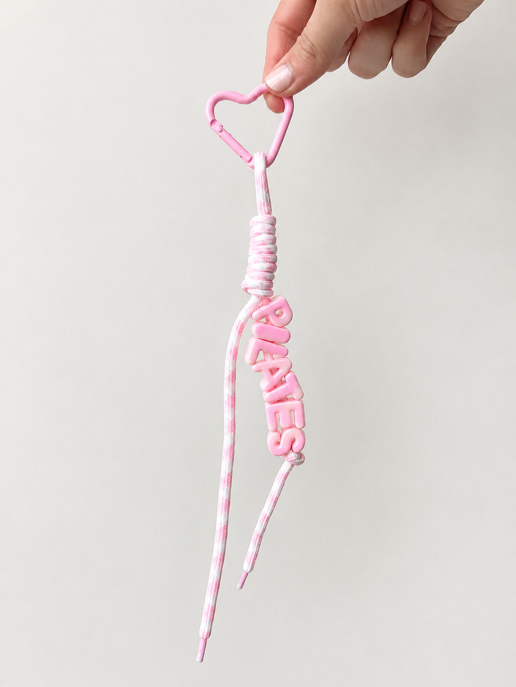 Pink Pilates Bag Charm, Keyring & Phone Charm